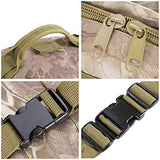 Aw Wild Pythons Grain Waterproof Camping Bag 23X19X5.5" Backpack For Travel Hike Camp Climb