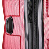 DUKAP Zonix Lightweight Hardside 3 piece set 20''/26''/30'' - Wine/Red