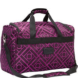 American Flyer Astor 5-Piece Spinner Luggage Set, Black/Purple, One Size