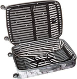 Heys America Unisex Carrara Marble Check In 26" & Carry On 21" Spinner Luggage Set