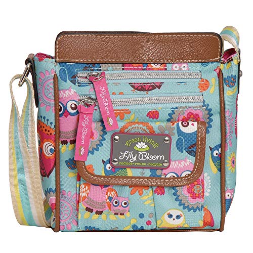 Lily Bloom Jamie Crossbody Bag (OWL WILL ALWZ LUVU)
