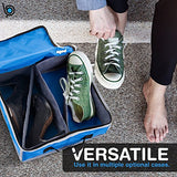 Bago Shoes Bag for Travel - Hanging Packing Cubes for Women Man Kids Storage. Modular Pouch for 1