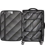 It Luggage 27.4" Quilte Lightweight Expandable Spinner, Petunia