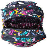 Vera Bradley Iconic Xl Campus Backpack, Signature Cotton, Butterfly Flutter
