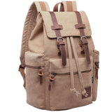 Berchirly Canvas Backpack Daypacks Computers Laptop Rucksack