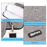 Qishare 13.3" 14" Laptop Case, Laptop Shoulder Bag, Multi-Functional Notebook Sleeve, Carrying Case