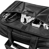 Vangoddy Oxford Briefcase Bag With Removable Shoulder Strap And Expandable Compartment For Up To