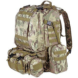 GHP 600D Oxford 420D Nylon Military Camouflage Molle Design Outdoor Camping Backpack