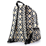 Zodaca Large Travel Hiking Backpack, Khaki/Black Times Square