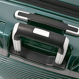 London Fog Dover 24" Expandable Hardside Spinner, Smoky Grey