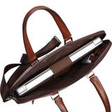 Numinous London SMART Leather City Bag 3501 (Brown)