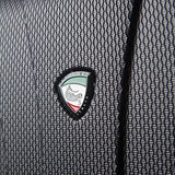 Mia Toro Italy Nicosia Hardside Spinner Luggage 3pc Set-Silver