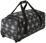 Roxy Women'S Distance Accross Wheeled Duffle Bag, Anthracite Opticity