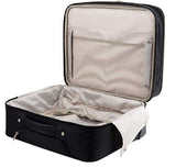 SWISSGEAR 8869 DURABLE ULTRA PORTABLE 16" ROLLING TOTE - BLACK