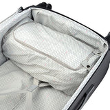 Delsey Luggage Cruise Lite Softside 25" Exp. Spinner Suiter Trolley, Black