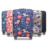 Tdc Elastic Luggage Cover Luggage Suitcase Cover Super Light-Weight Luggage Protector, Blue