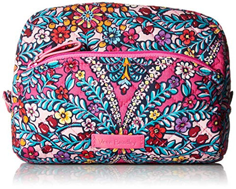 Vera Bradley Iconic Medium Cosmetic, Signature Cotton, Kaleidoscope