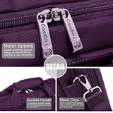 Coolbell 17.3 Inches Convertible Laptop Messenger Bag Oxford Cloth Shoulder Bag Backpack