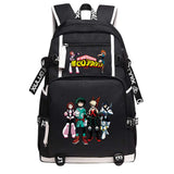 Qushy My Hero Academia Kid Adult Large Capacity Backpack Schoolbag Bookbag Daypack