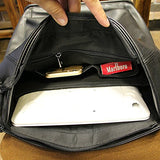 Tidog Korean Outdoor Travel Backpack Men Large Leather Backpack