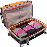 eBags Small Packing Cubes for Travel - Organizers - 3pc Set - (Peony)