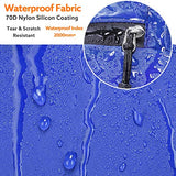 G4Free Ultra Lightweight Packable Small Backpack Casual Handy Hiking Daypack 18L(Blue)