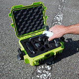 Nanuk 905 Waterproof Hard Drone Case With Custom Foam Insert For Dji Spark – Lime