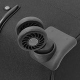 London Fog Wellington 360 Ul 25" Expandable 8-Wheel Spinner, Black