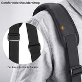 tomtoc 15 Inch Laptop Shoulder Bag with CornerArmor Patent Accessory Pocket, 360° Protective Sleeve