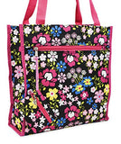 Ever Moda Floral Tote Bag