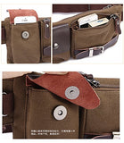 Baosha Yb-01 Vintage Men'S Waist Bag Sports Waist Pack Bum Bag Security Money Waist Day Pack