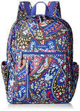 Vera Bradley Lighten Up Grand Backpack, Polyester, petite paisley