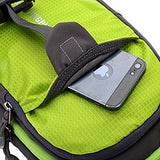 ABage Crossbody Hiking Backpack Waterproof Sling Daypack Back Pack Side Travel Gym Bag, Green