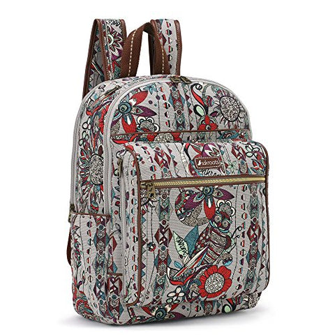 Sakroots Women's Artist Circle Cargo Backpack Charcoal Spirit Desert Backpack