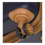 Dejuno Legion New Generation 3-pc Hardside Spinner TSA Combination Lock Luggage Set, Navy