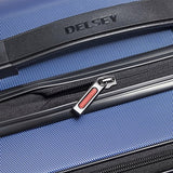 Delsey Luggage Cruise Lite Hardside 19" Intl. Carry On Exp. Spinner Trolley, Black Cherry