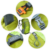 G4Free Large 40L Lightweight Water Resistant Travel Backpack/Foldable & Packable Hiking