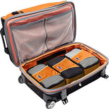 eBags Small Packing Cubes for Travel - Organizers - 3pc Set - (Tangerine)
