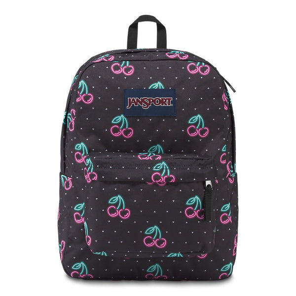 JanSport Superbreak Backpack - Neon Cherries JanSport Superbreak Backpack - Neon Cherries