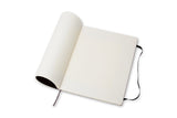 Moleskine Classic Notebook, Soft Cover, XL (7.5" x 9.5") Ruled/Lined, Black
