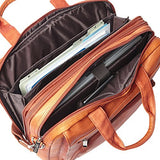 Kenneth Cole Reaction Colombian Leather Laptop Portfolio - Exclusive - Tan (3)