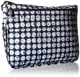 Vera Bradley Lighten Up RFID Laptop Messenger, Polyester, Splash Dot