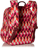 Vera Bradley Women's Campus Tech Backpack, Signature Cotton, Bohemian Chevron
