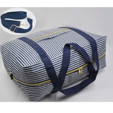 Foldable Travel Bag Water Resistant Travel Duffle Bag with Lining and Shoulder Strap UPGRADE