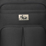 Chariot Taranto 3 Piece Lightweight Upright Spinner Luggage Set - Purple, Black, One Size