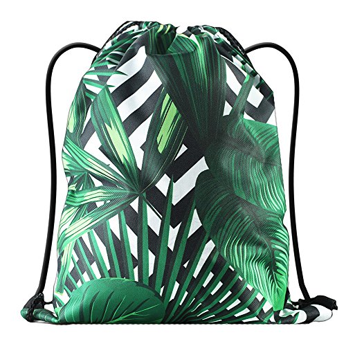 Cheliz Drawstring Backpack Sports Gym Bag Sack Sackpack Gymsack Yoga Dance Bag Travel Daypack