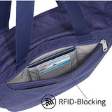 eBags Metro Travel Tote Bag with RFID Security for Women - 12-inch - Carry-On - (Black)