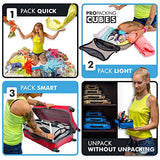 PRO Packing Cubes for Travel - Luggage Organizer Bags, Accessories - Ultralight