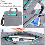 BRINCH 15-15.6 Inch Multi-Functional Suit Fabric Portable Laptop Sleeve Case Shoulder Messenger Bag