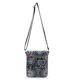 Sakroots Unisex-adults Artist Circle Small Flap Messenger, Onyx Wanderlust